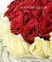 Букет №28 "Сердце" из 101 розы Эквадор 70см